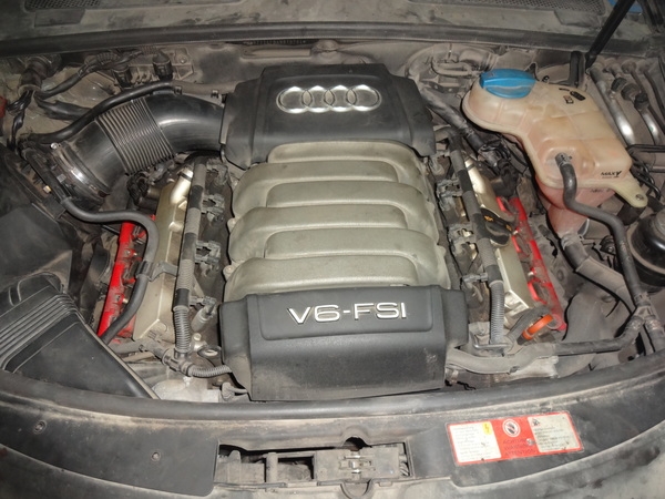 Замена катализаторы на пламегасители Ауди с двигателем V6 FSI
