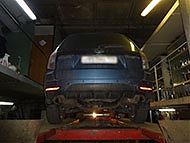 Устранение посторонних звуков в выхлопной системе Subaru Forester