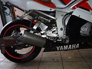 Установка глушителя Yamaha R6