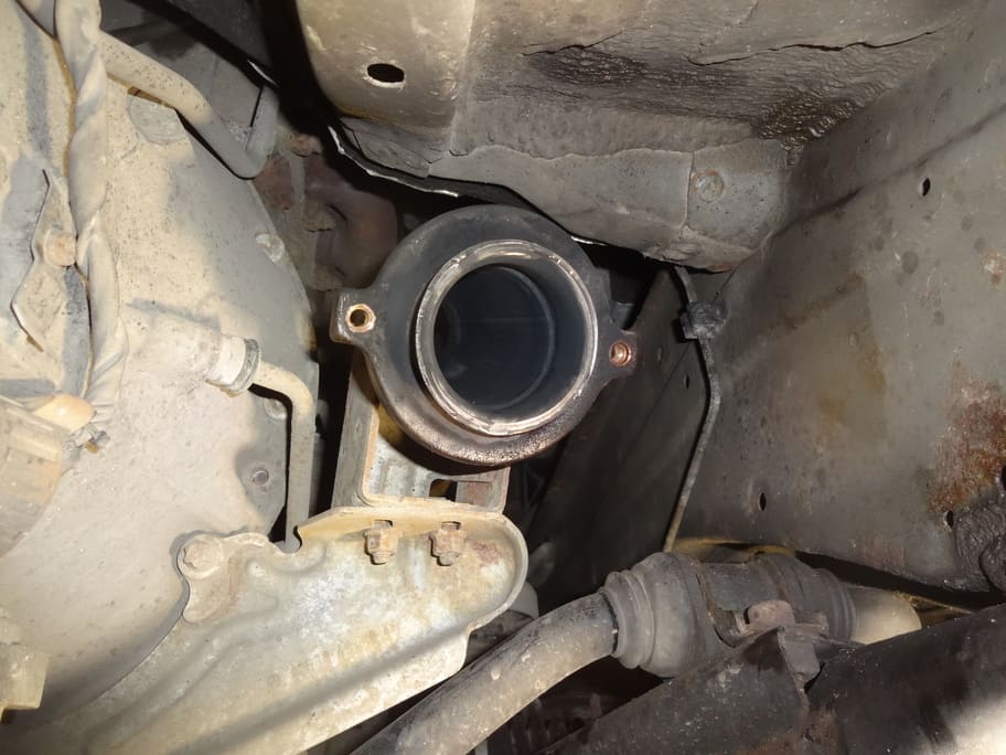 Коррозия ответной части фланца отсутствие посадочного места