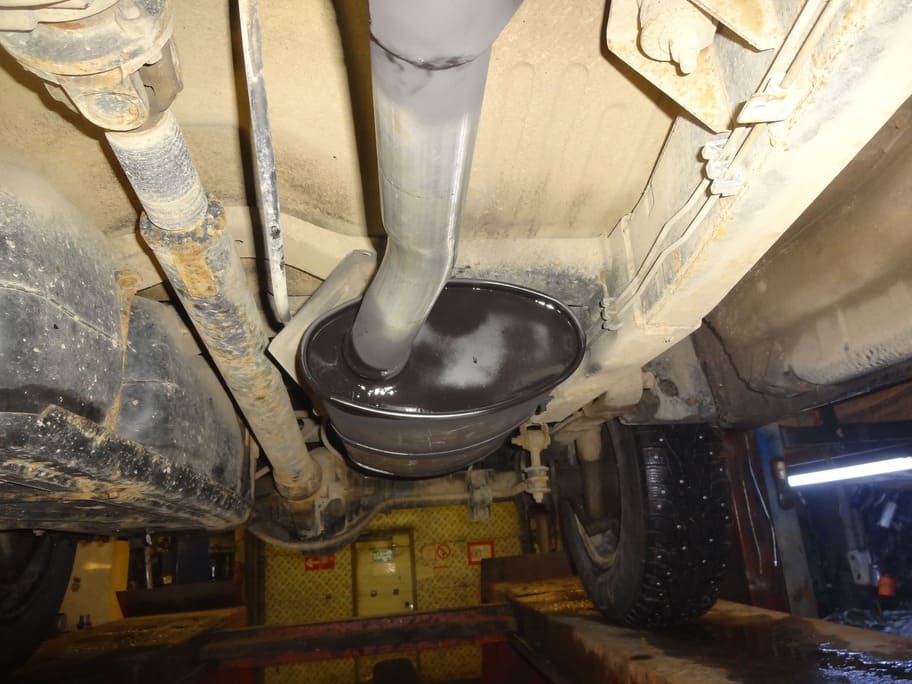 Новый основной глушитель для УАЗ Патриот