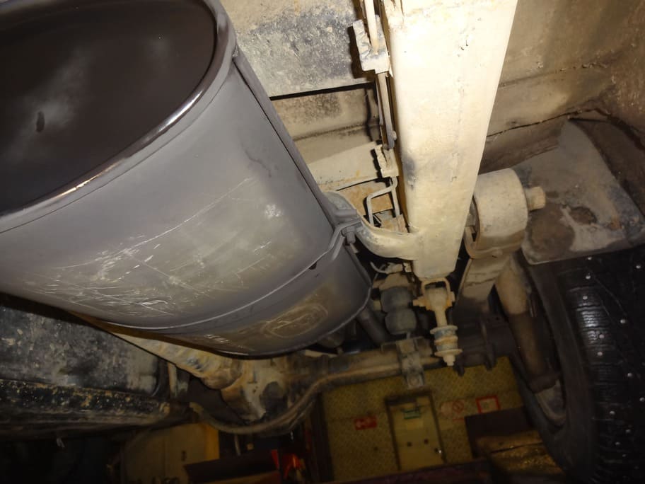 Усиленный хомут глушителя